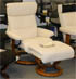 Stressless Classic Vanilla Leather Chair