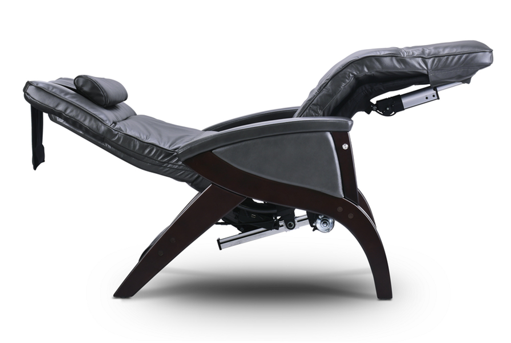Gray Leather Svago Newton SV-630 Ultimate Zero Gravity Recliner Chair