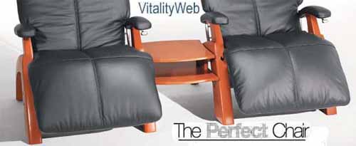 The Perfect Chair Zero Gravity Recliner from Human Touch