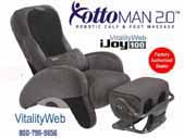iJoy 100 Massage Chair + Ottoman 2.0