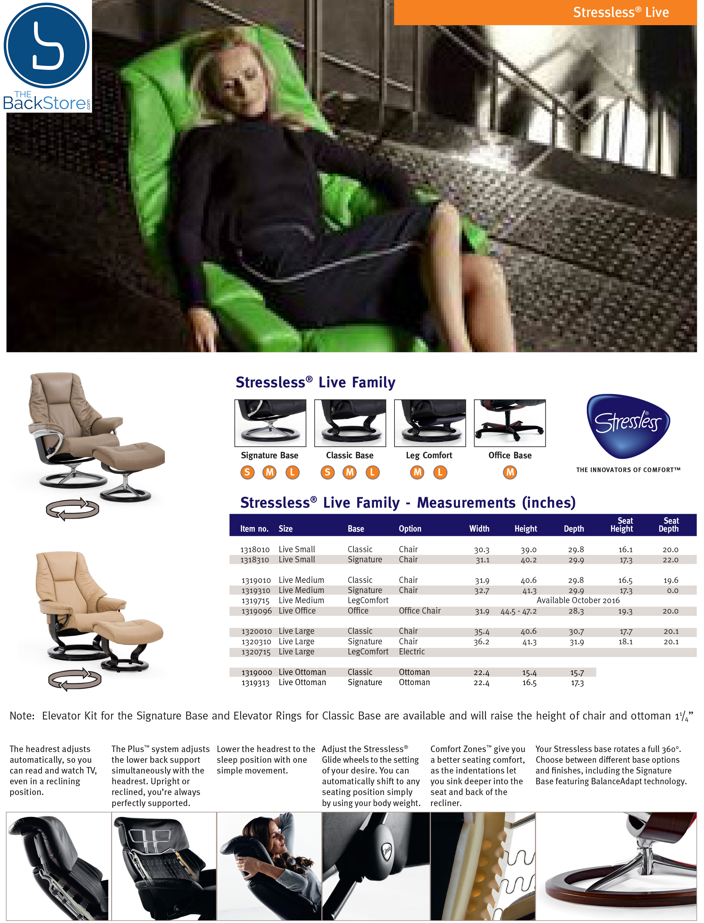 The Lowly Footrest - PainFree Living: LIFEFORM® Chairs