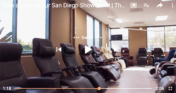 Human Touch Perfect Chair Zero Gravity Recliner Showroom Video