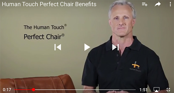 Benefits of the Human Touch Perfect Zero Gravity Chair