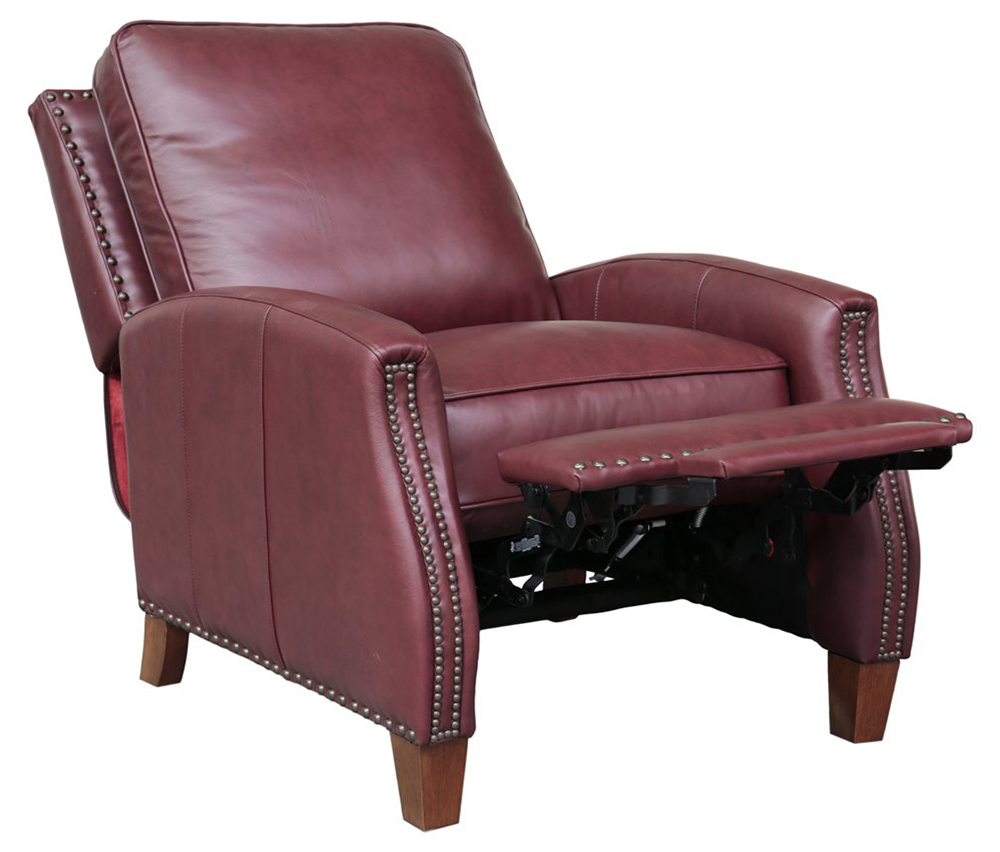 Ashford Leather Pillow Back Recliner Chair