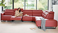 Stressless Emily Sofa Sectional Paloma Leather Specials