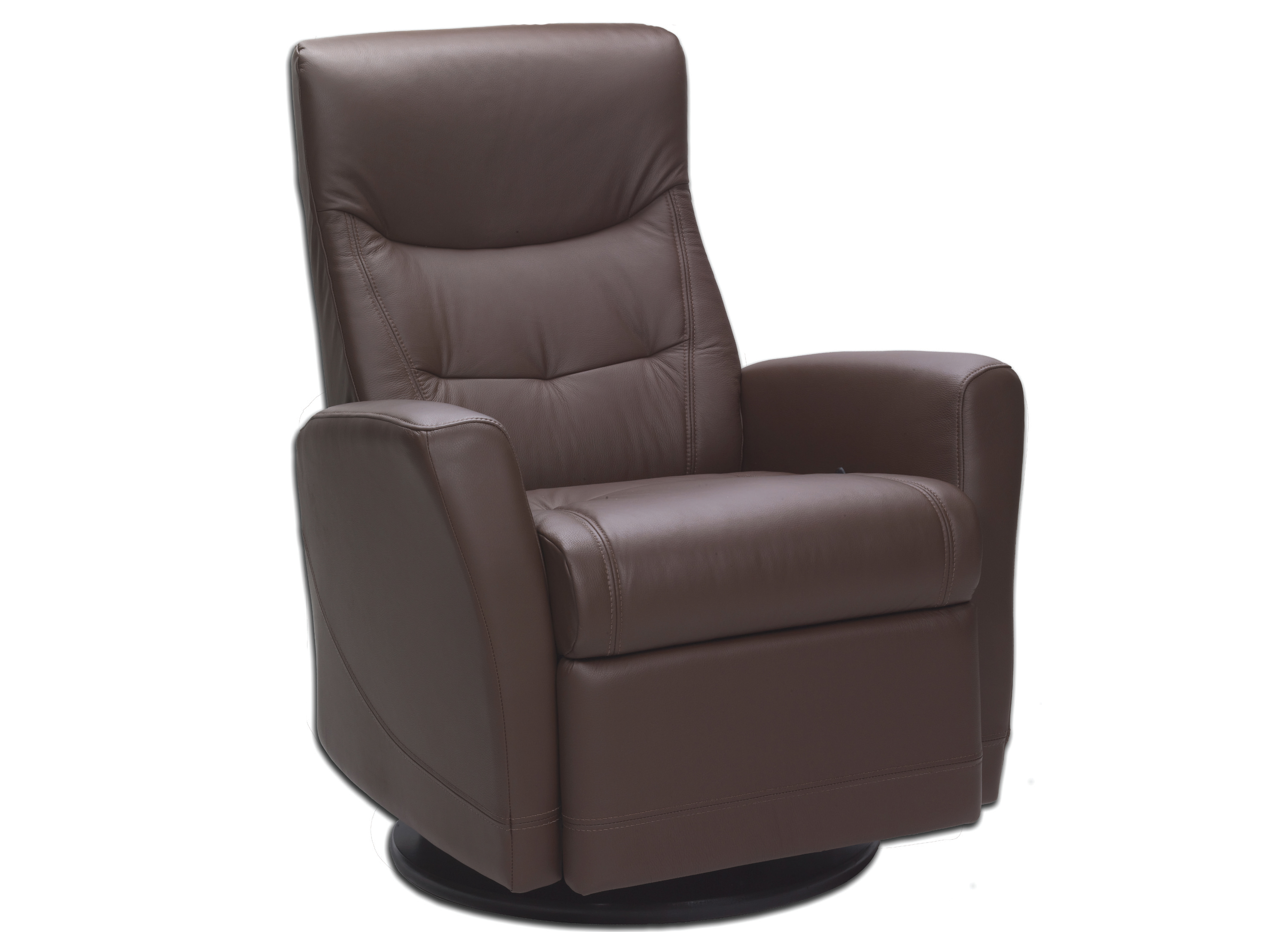 Fjords Oslo Recliner Chair Nl Walnut Leather