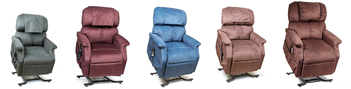 Golden Technologies MaxiComforter Lift Chair Recliner Sizes