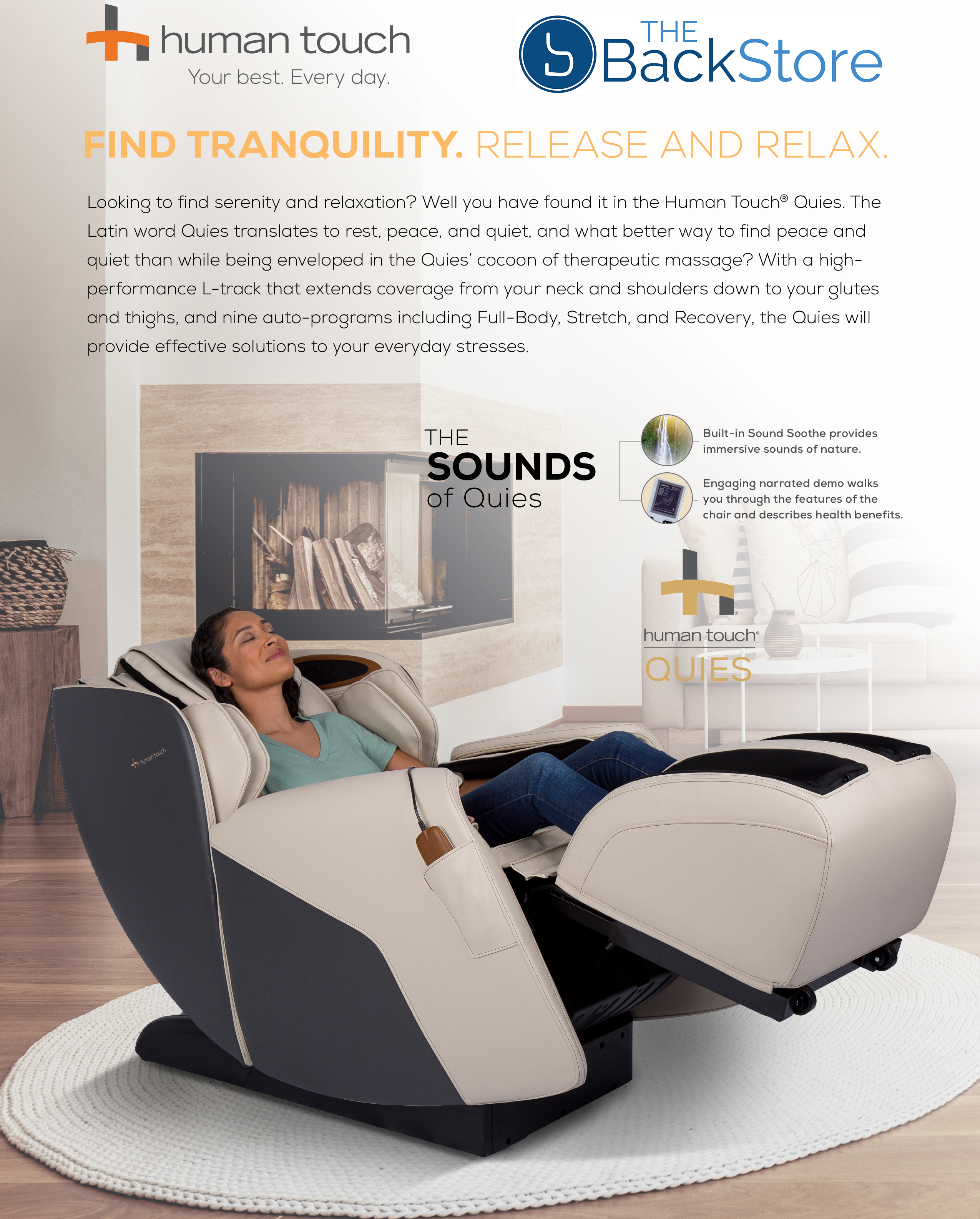 Quies Massage Chair - Human Touch®