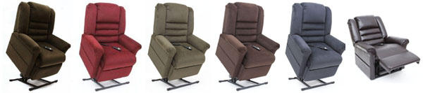 Mega Motion LC-400 Electric Power Recline Easy Comfort Lift Chair Recliner Colors