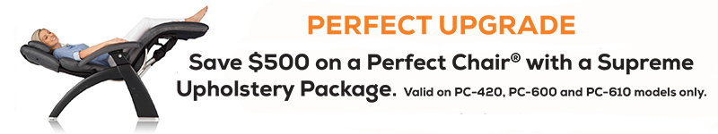 Save $500 on the Human Touch Perfect Chair Supreme Package 