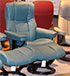 Stressless Chelsea Small Mayfair Recliner Chair and Ottoman