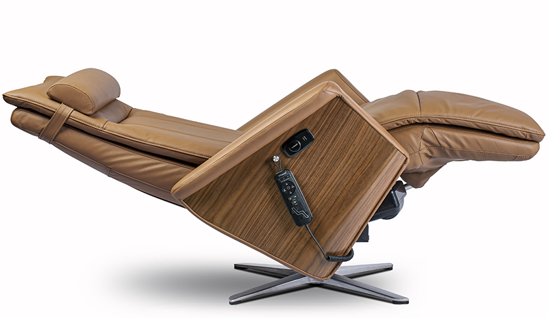 Svago Swivel SV-500 Leather Zero Anti Gravity Recliner Chair
