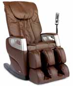 Brown Berkline 16018 Feel Good Shiatsu Massage Chair Recliner