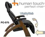 PC-075 Human Touch Perfect Chair Zero Gravity Recliner