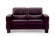 Stressless Wave 2 Seat Low Back Sofa (Medium), LoveSeat, Chair and Sectional by Ekornes